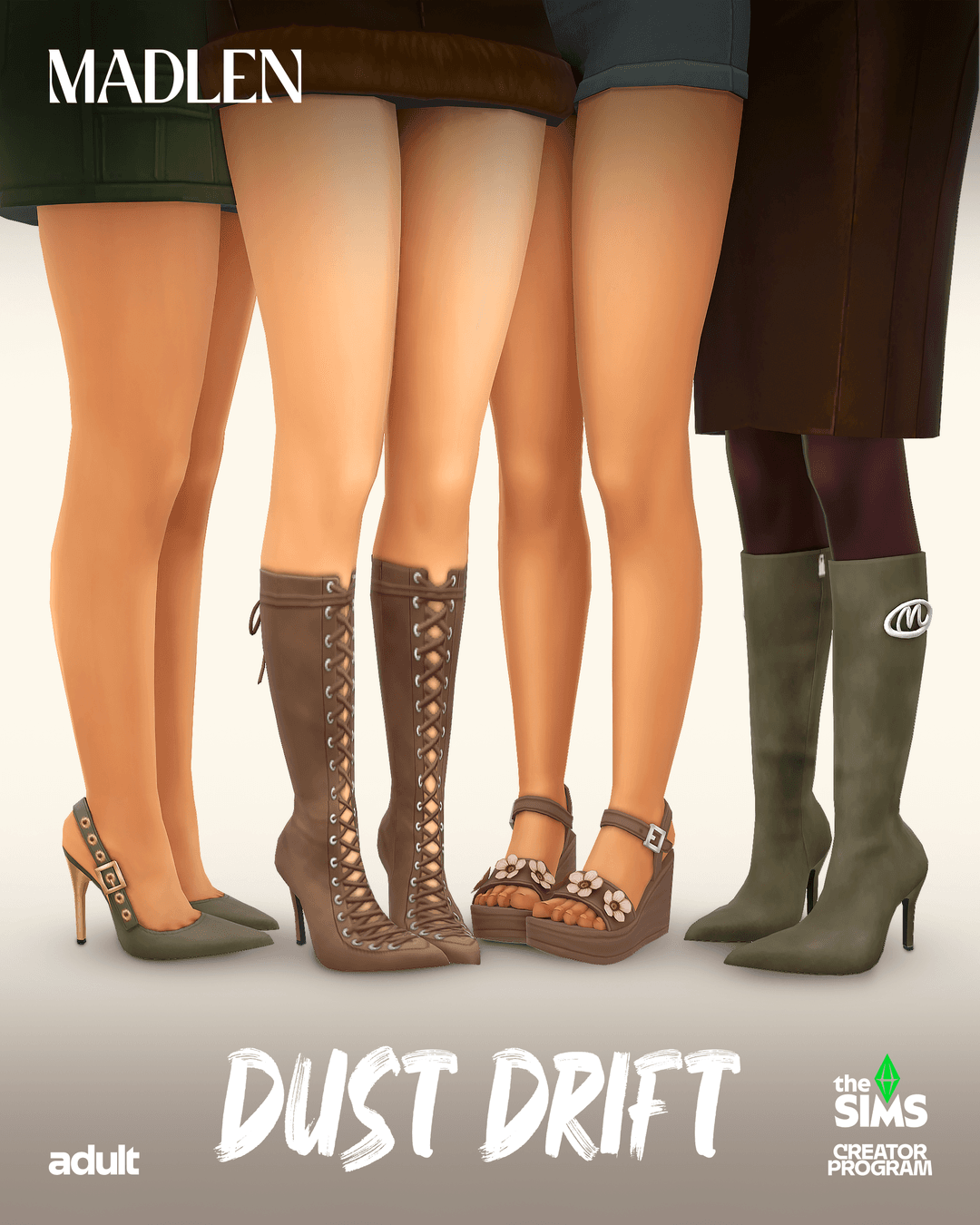 Скриншот мода Коллекция обуви Dust Drift